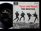 THE BEATLES Twist And Shout EP 45/PS UK 1st  Parlophone GEP 8882