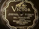 McLaughlin's Melody Makers-Victor 21286 (Memphis 1928) Dill Pickles Rag