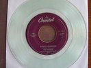The Beatles 'Across The Universe/Two Of Us Color CLEAR Vinyl 45 For Jukebox Only
