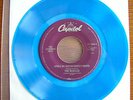 The Beatles While My Guitar Gently Weeps Colored BLUE Vinyl 45 For Jukebox Only