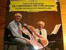 ROSTROPOVICH SERKIN Brahms Cello Sonatas LP DG Digital