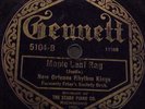 1920s BLACK NEW ORLEANS:JOPLIN:MAPLE LEAF RAG:NEW ORLEANS RHYTHM KINGS GENNETT
