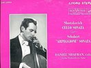 DANIEL SHAFRAN (cello) - Shostakovich: Cello Sonata/Schubert: Arpeggione- LSC LP