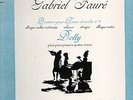 RARE FRENCH THYSSENS VALENTIN /PUIG-ROGET / DUMONT PLAYS GABRIEL FAURE CARLIN LP