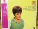 CONNIE FRANCIS - DATE WITH CONNIE FRANCIS  ALL JAPANESE VERSION  JAPAN OBI LP
