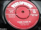 Beatles - Please Please Me - Original UK Single - Red Label no MIGB wording vg+
