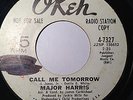 NORTHERN SOUL PROMO 45/ MAJOR HARRIS 