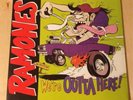 The Ramones We're Outta Here LP Last Show Ever Colored Vinyl Gatefold Import