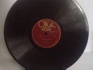 OKEH RECORDS-ELECTRIC-LOUIS ARMSTRONG & HIS HOT FIVE--#8597-78rpm-WEST END BLUES