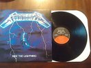 METALLICA- Ride The Lightning (1984) Elektra 9 60396-1 Orig w/ inner sleeve