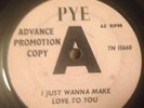 PYE ADVANCE PROMO COPY - THE SOUL AGENTS - Mean Woman Blues Mod Garage Soul 45