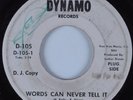 Northern Soul 45 TOMMY HUNT Words Can Never Tell It DYNAMO HEAR