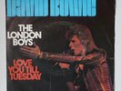 DAVID BOWIE: The London Boys   RARE 1975 FRENCH DECCA PS   psych glam mod