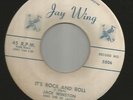 ROCKABILLY BW / INSTRO--JACK WINSTON-- IT'S ROCK AND ROLL--HEAR -1958 JAY WING
