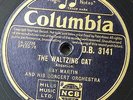 78rpm RAY MARTIN the waltzing cat / the marching strings