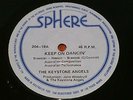 THE KEYSTONE ANGELS (Doc Neeson):Keep On Dancin'.RARE Aussie/OZ Sphere 7