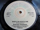 Everand Thompson BABYLON HUSTLE ME Rare UK ROOTS Killer Ultra Records 1978