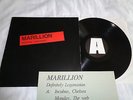 MARILLION Definitely Loganastan LTD 150 COPIES LIVE ALBUM '85 / FISH MISPLACED