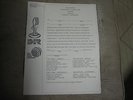 King Biscuit 2LP Radio Promo Krokus & Motorhead 1983 Cue Sheets