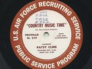 HEAR - Rare Country Radio Show LP - Patsy Cline - Country Music Time # 258- USAF