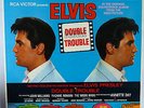 ELVIS PRESLEY-ORIGINAL UK RARER STEREO DOUBLE TROUBLE-MINT MINUS