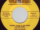 RUTH MCFADDEN Darling Listen to the Words 7