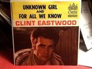 Clint Eastwood 45 RPM w/ Picture Sleeve 1961 Unplayed Gothic Rawhide Dirty Harry