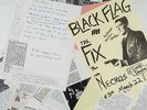 Fix ORIGINAL PRESS KIT PASTEUP UNIQUE Negative Approach Necros Minor Threat SOA
