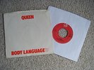 QUEEN - BODY LANGUAGE - WHITE COVER - US 7