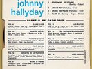 JOHNNY-HALLYDAY EP POP 04   POX 10   RECTO/VERSO GLACE EN TRES BEL ETAT