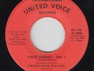 Modern Soul 45 - United Voice Players - Your Choice - United Voice - mp3 - rare