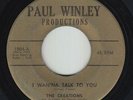 Northern Soul 45 - Creations - I Wan'na Talk To You - Paul Winley - mp3 - rare