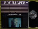 ROY HARPER, IN BETWEEN EVERY LINE, 2xLP 1986 UK 1ST PRESS EX-/EX/EX GATEFOLD/SL