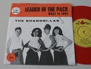 Mega rare The Shangri-Las single 45 Leader of the Pack Red bird red vinyl Sweden