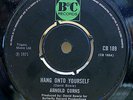 Arnold Corns: Hang On To Yourself. David Bowie. B&C.CB 189. Ziggy Stardust. Rare