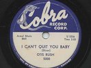 HEAR - Rare Blues 78 - Otis Rush - I Can't Quit You Baby - Cobra # 5000