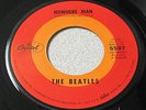 The Beatles-Nowhere Man/What Goes On-Vinyl 45-Capitol Orange/Red Dome