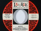 Teener/Pop 45 BERNADETTE CARROLL Nicky/All The Way Home I Cried on Laurie promo