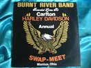 Rare Private Press Ohio Rock LP : Burnt River Band   Harley Davidson Swap-Meet