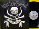 MOTORHEAD March Or Die RARE GREEK ORIGINAL 1st PRESS VINYL LP Sacrifice Bastards