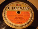 JAZZ RUSS CARLSON ORCH A Great Big Bunch Of You CROWN 3334