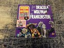 A Story Of Dracula The Wolfman And Frankenstein Power Records Book & Record Set