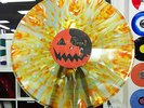 3 TRICK ‘R TREAT 2LP  Francavilla Black Orange Swirl Candy Corn and Orange color