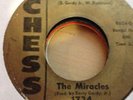 R&B Doo Wop 45 THE MIRACLES i love your baby CHESS pre motown