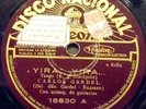 CARLOS GARDEL YIRA YIRA & INCURABLE RARE ARGENTINA TANGO 78 RPM