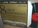 MUNCH,MONTEUX/8 Great Syms/1959 RCA LSC-6902 SHADED DOG EP 7LP BOX/EX To NM