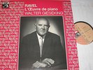 2LP EMI FRANCE RAVEL L´OEVRE DE PIANO WALTER GIESEKING NM