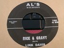 Rare Rockabilly 45 Link Davis on Al's Records ^ Rice & Gravy ^ Ferry Ride