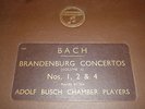 BACH Brandenburg Concertos Vol 1 Adolf Busch Chamber 7x 12