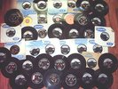 LONDON LABEL x 40 UK 45s DOO-WOP RnR Little Anthony Johnny Cash Eddie Cochran et